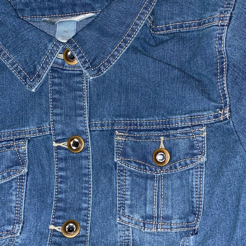 NEW with Tags! C&B Denim Jacket - Picture 3 of 5
